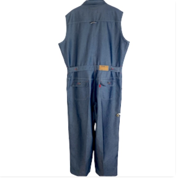 Fubu RARE Boiler Suit XL Vintage 1990's Sleeveless Mechanic NWOT Streetwear - Picture 2 of 12